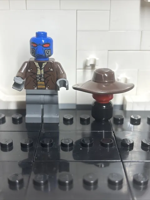 LEGO Cad Bane Minifigure - 8128 8098 Star Wars Clone Turbo Tank