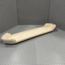 Lego White Boat Hull Parts Dolphin Cruiser (41015) : 64645 + 64651 + 95227 (5x)