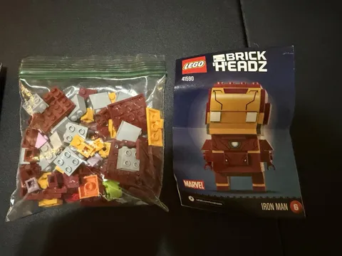 LEGO BrickHeadz Marvel Super Heroes Iron Man 41590 91 pcs