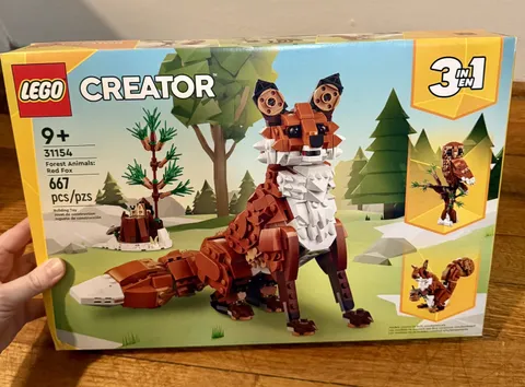 LEGO (31154) - 3in1 Forest Animals Set (Red Fox, Owl, Squirrel) - NEW, SEALED!!!