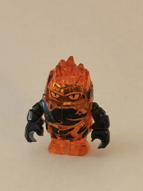 LEGO Power Miners Minifigure Rock Monster Firax From 8189