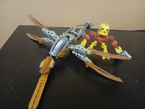 Bionicle Jaller and Gukko 8594, Complete Set