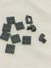 Gray Lego Lot 10 Pieces Legos Specialty Variety