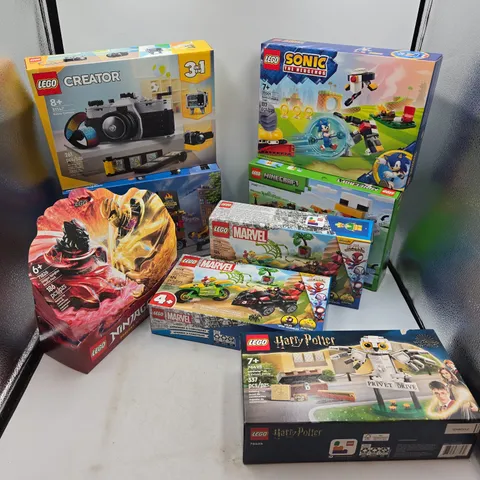 Lot of 8 Assorted Lego Sets 300 or less pieces