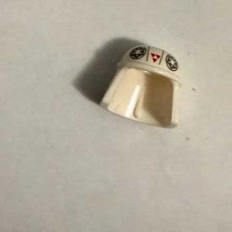 LEGO - Minifig, Helmet Imperial Pilot w/ Imperial Logo & Three Red Triangles
