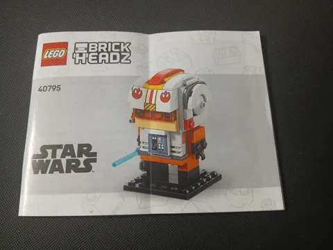 Lego Brick Headz Star Wars Instruction Manual Only 40795