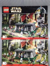 Manuals ONLY - Instructions books 1 and 2 Lego 8038 Star Wars Battle of Endor