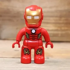 LEGO DUPLO Iron Man Figure Avengers Toddler Red Armor Part 47394pb282 10921