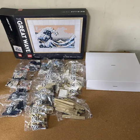 LEGO Hokusai The Great Wave Japanese Art Set # 31208 - 1810 Pieces NEW OB