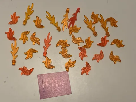Lego Flames Parts Lot