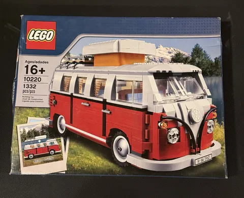 LEGO Volkswagen T1 Camper Van (10220) USED w/Box Unsure If Compete Lowered Price