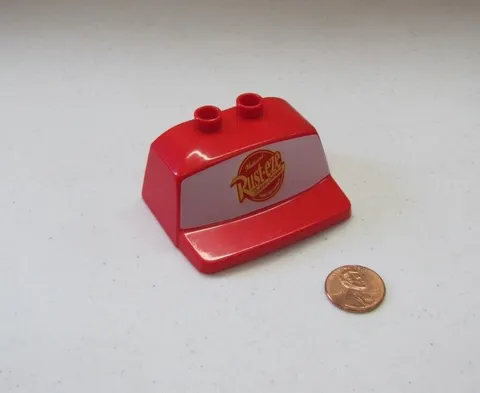 Lego Duplo RUST-EZE LOGO HAT CAB TOP DISNEY PIXAR CARS MACK SEMI TRUCK CAB #2