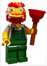 LEGO Simpsons series 2 71009 Groundskeeper Willie sealed 
