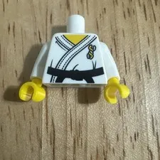 Lego Collectible Minifigures Warrior Minifigure col262 Black Belt - Torso Only