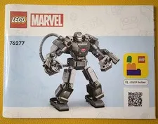 LEGO Marvel War Machine Mech Armor 76277 INSTRUCTION BOOKLET MANUAL ONLY