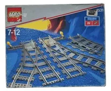 Rare LEGO 4531 Manual Points 9V Train Track Factory Sealed 2001 Vintage