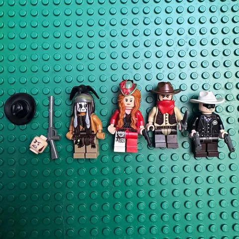 LEGO Lone Ranger Minifigures Lot (Red Description)