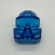Vintage Lego Bionicle Kanohi Kaukau Mask Water Breathing 32571 Translucent Blue