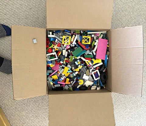 LEGO Bulk Lot Mixed Bricks, Pieces & Mini Figures