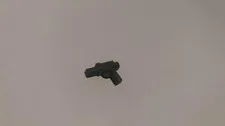 Lego Minifigure Weapon Gun, Blaster SW Small Scope 61190f Dark Bluish Gray