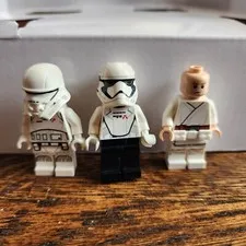 Lego Minifigure lot Luke Skywalker missing hair Jet Trooper Star Wars Stormtroop