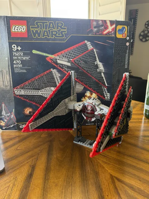 LEGO Star Wars: Sith Tie Fighter (75272) Build Only COMPLETE