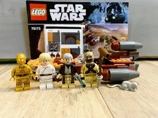 LEGO Star Wars: Luke's Landspeeder (75173) - 100% Complete. New Sticker Sheet
