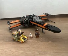 LEGO Star Wars The Force Awakens Poe's X-Wing Fighter 75102 Set 717 pcs