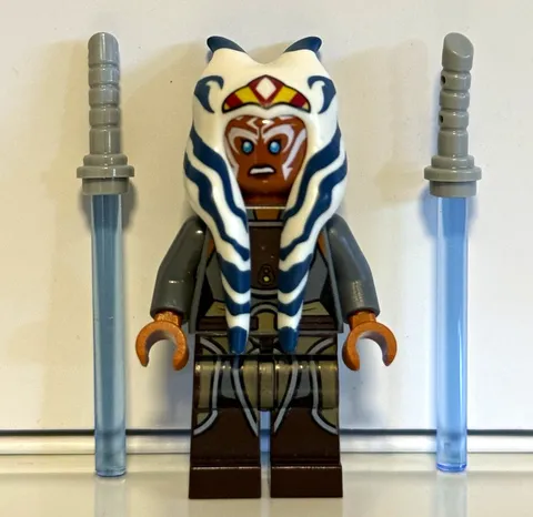 LEGO Star Wars Minifigure Ahsoka Tano Adult Jedi Master Rebels 75158 sw0759