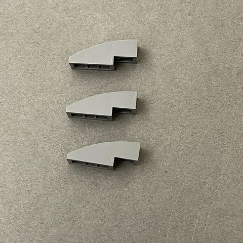 Lego 50950 Dark Gray Replacement Parts Pieces Lot of 3