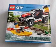  Lego City 60240 Kayak Adventure 84 Pieces Retired 2019 New Sealed 1 Character