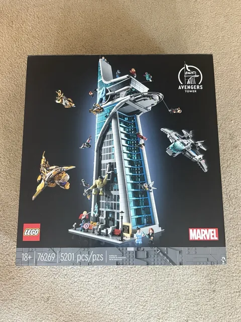 LEGO Marvel Avengers Tower (76269) - EMPTY BOX ONLY