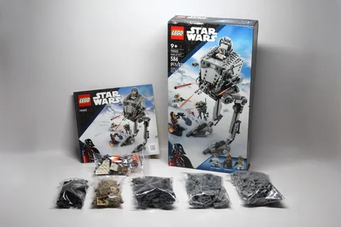 Used 100% Complete Set - LEGO Star Wars: Hoth AT-ST (75322) w/ Manual & Box