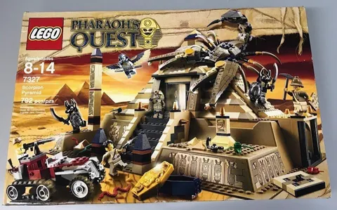 Lego Pharaoh's Quest 7327 Scorpion Pyramid NEW IN FACTORY SEALED BOX!
