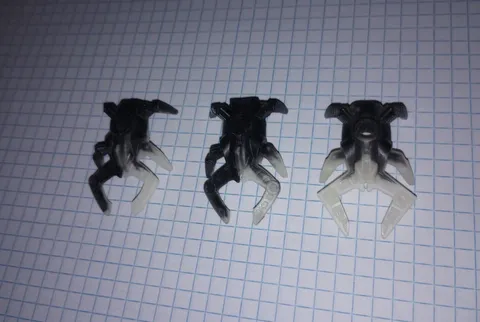 3 Lego part 51991c Glow in the Dark Bionicle Mini Visorak Oohnorak minifigures