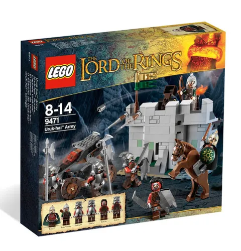 Lego 9471 The Lord of the Rings Uruk-hai Army Sealed new