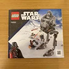 LEGO 75322 Hoth AT-ST Instruction Manual No Bricks Star Wars