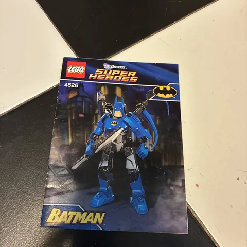 LEGO Batman (4526) DC Comics Super Heroes Instruction Manual Booklet Only