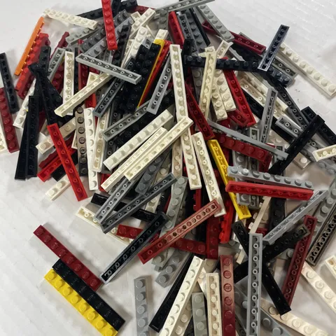 Lego 3640 lot of approx  150++ Plates 1x8 Mix of Colors Free shipping