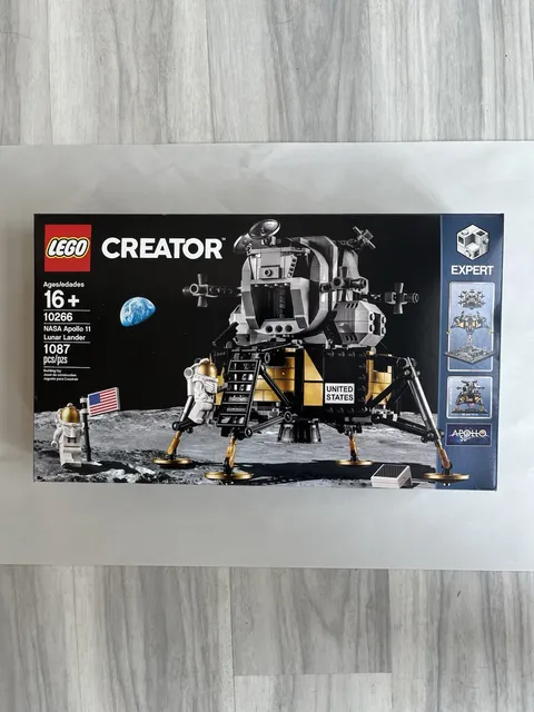 LEGO CREATOR: NASA Apollo 11 Lunar Lander (10266) Factory Sealed NIB