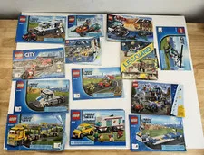 LEGO 'City' and 'Friends' 29 Piece Instruction Manuals Lot