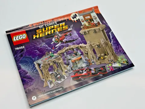 LEGO 76052 Batman Classic TV Series Batcave Instruction Manual ONLY Original