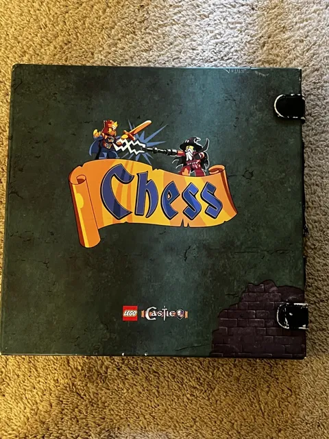 LEGO Castle Chess Set 852001 Complete and Excellent