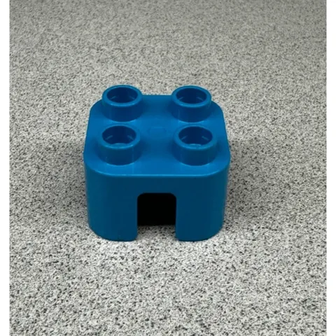 Lego Duplo Blue Stool Chair Table Replacement Furniture House Building