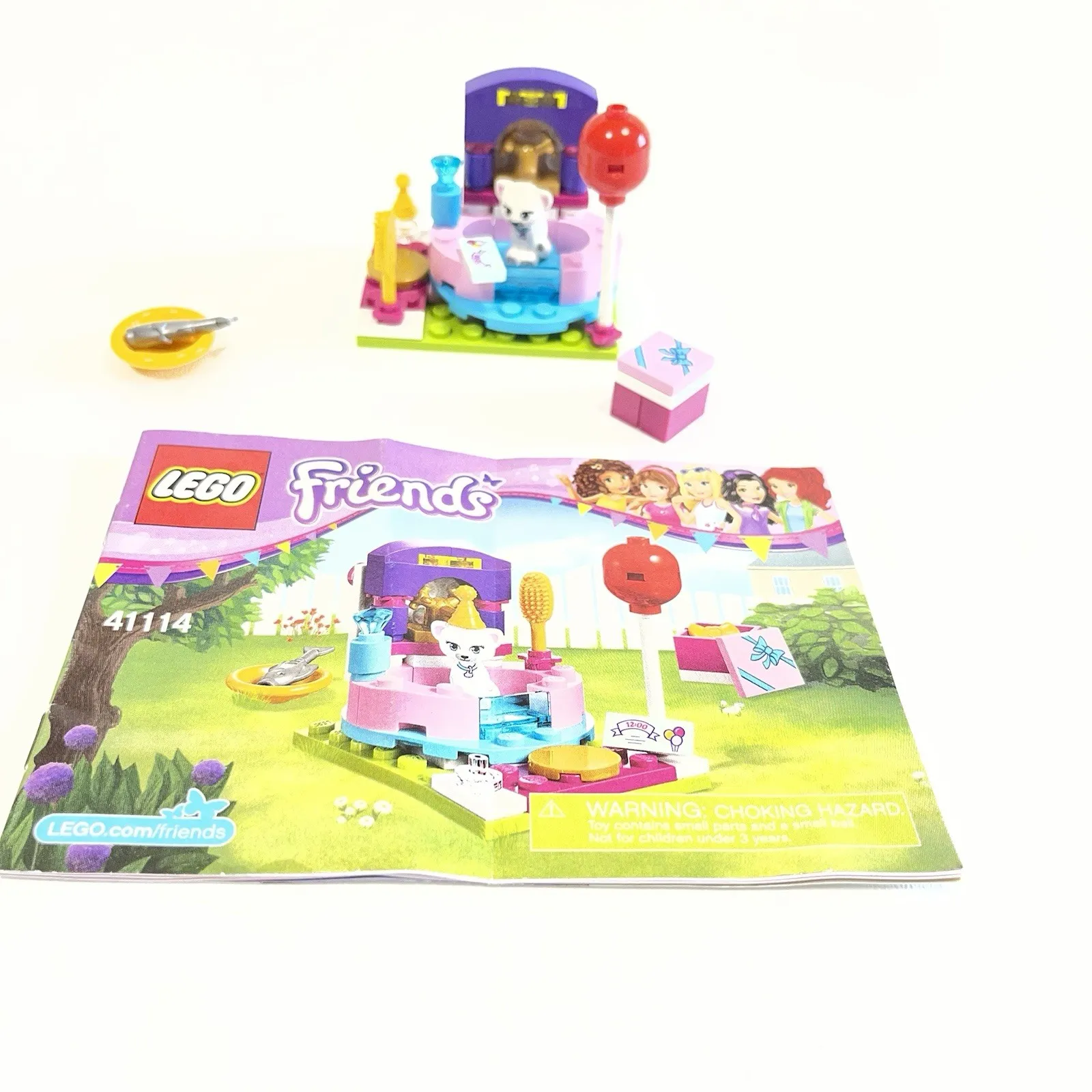 LEGO Friends Party Styling 41114 - Complete - Retired - Free Shipping
