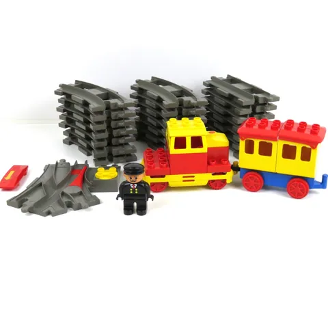 Tested ✅ Lego Duplo Electric Train Starter Set Train Vintage 2741