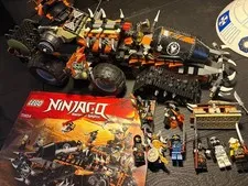 LEGO Ninjago 70654 Dieselnaut complete with all minifigures and manual