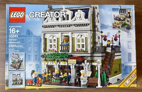 LEGO 10243 - PARISIAN RESTAURANT (New & Sealed). Discontinued Collector's Item