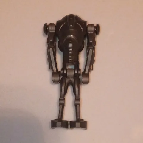 LEGO Star Wars Battle Droid Minifigure Dark Gray sw0092 4pc Polybag Vintage