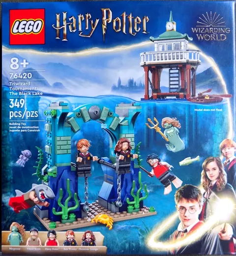LEGO Harry Potter Triwizard Tournament The Black Lake Building Set 76420 NEW